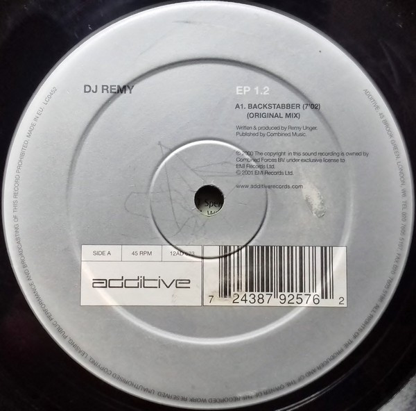 DJ Remy - EP 1.2 | Additive (12 AD 073) - main