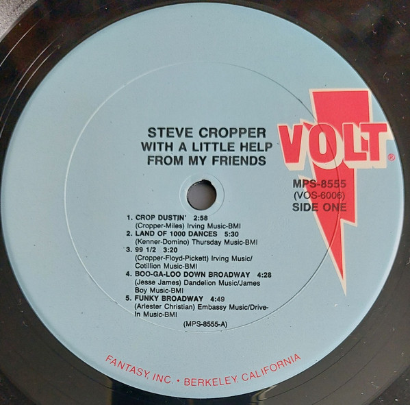 Steve Cropper - With A Little Help From My Friends | Volt (MPS-8555) - 3