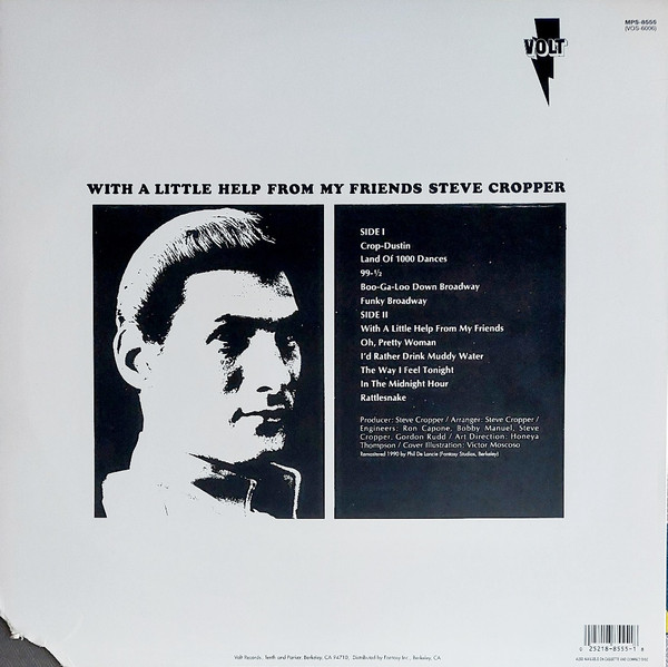 Steve Cropper - With A Little Help From My Friends | Volt (MPS-8555) - 2