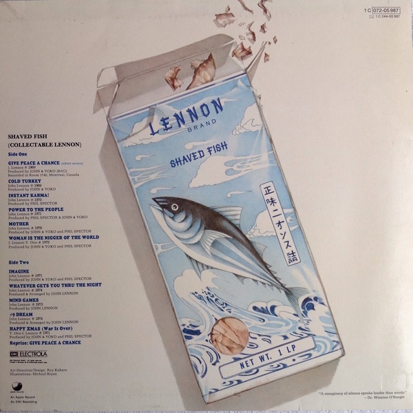 John Lennon & The Plastic Ono Band - Shaved Fish | Apple Records (1C 072-05 987) - 2 John Lennon & The Plastic Ono Band - Shaved Fish | Apple Records (1C 072-05 987) - 2
