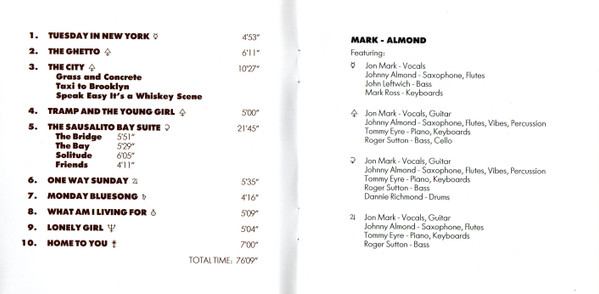 Mark-Almond - The Best Of CD | Black Sun (15011-2) - 4