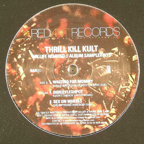 My Life With The Thrill Kill Kult - My Life Remixed (Album Sampler Nº3) | Red Ant Records (RAR052) - main My Life With The Thrill Kill Kult - My Life Remixed (Album Sampler Nº3) | Red Ant Records (RAR052) - main