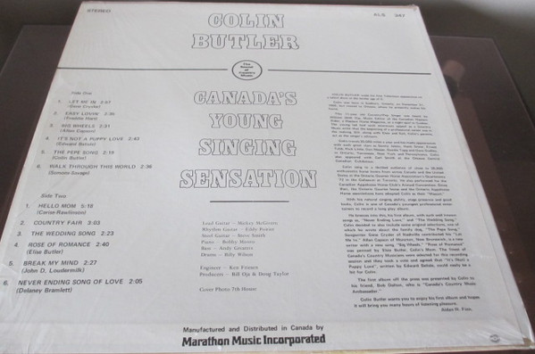 Colin Butler - Canada's Young Singing Sensation | Marathon (ALS 347) - 4 Colin Butler - Canada's Young Singing Sensation | Marathon (ALS 347) - 4