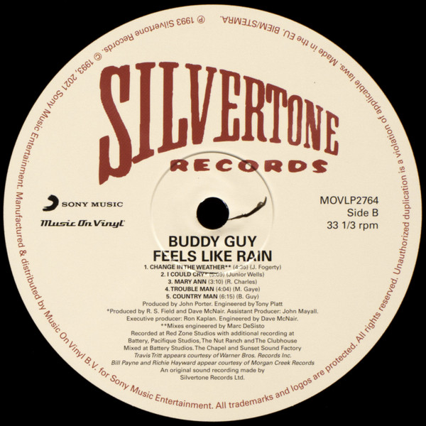 Buddy Guy - Feels Like Rain | Music On Vinyl (MOVLP2764) - 4