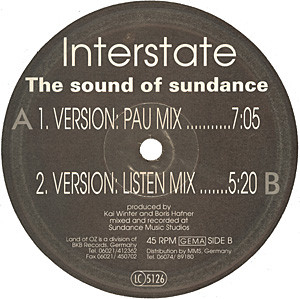 Interstate - The Sound Of Sundance | Land Of Oz (VINYLLAND 0008) - 3