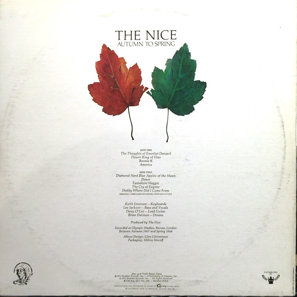 The Nice - Autumn To Spring | Charisma (CAS 1) - 2 The Nice - Autumn To Spring | Charisma (CAS 1) - 2