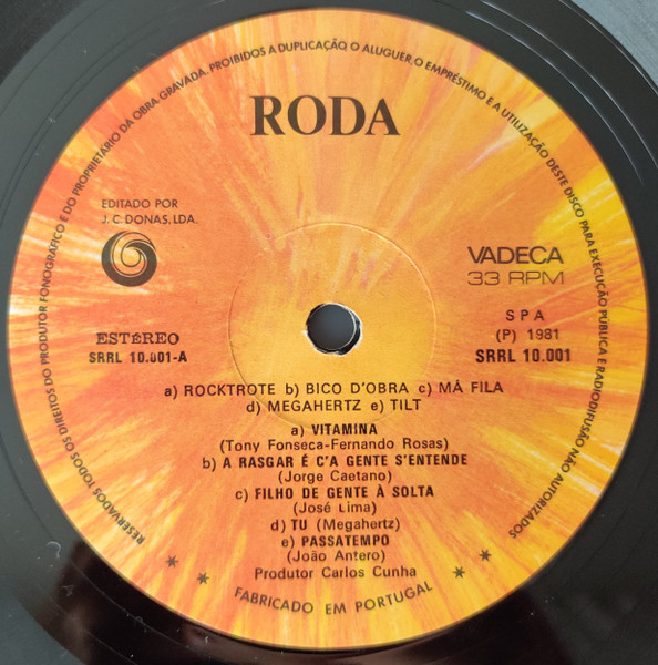 Various - Rock Português | Roda (SRRL 10.001) - 3