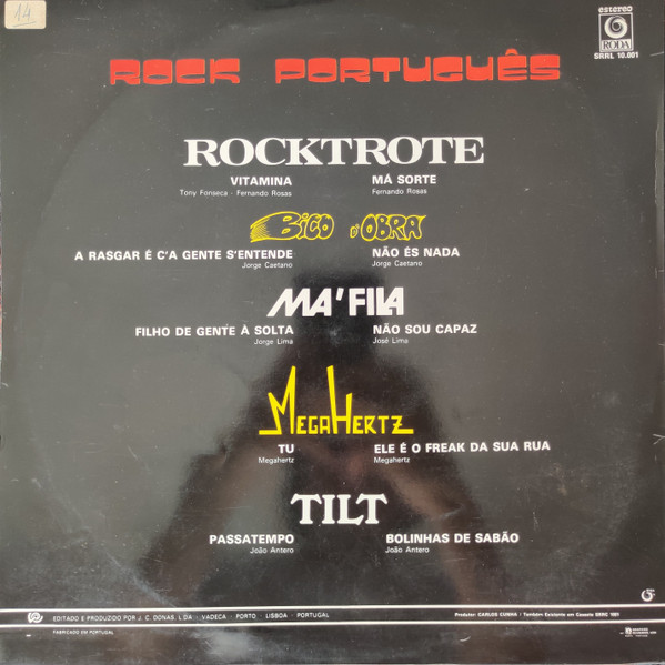 Various - Rock Português | Roda (SRRL 10.001) - 2