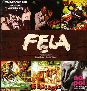 Fela Kuti - Vinyl Box Set 2 | Wrasse Records (WRASS305)