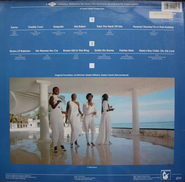 Boney M. - Greatest Hits Of All Times - Remix '88 | Hansa (209 426) - main Boney M. - Greatest Hits Of All Times - Remix '88 | Hansa (209 426) - main
