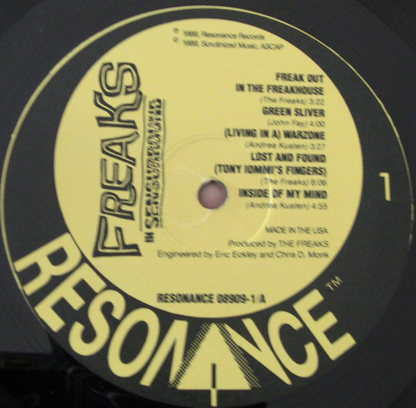 Freaks - In Sensurround | Resonance (08909-1) - 3