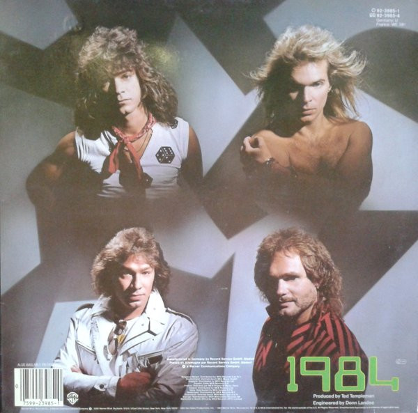 Van Halen - 1984 | Warner Bros. Records (92-3985-1) - 2