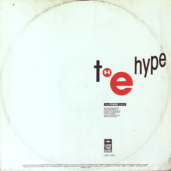Power Band - The Hype | Look The Records (LOOK 008) - 2