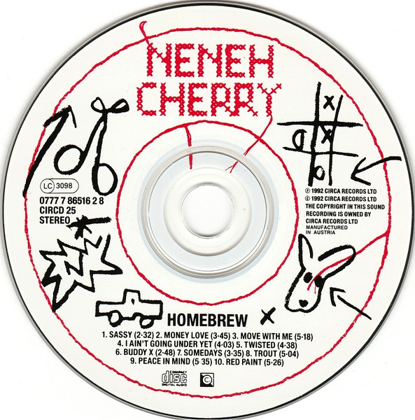 Neneh Cherry - Homebrew | Circa (0777 7 86516 2 8) - 3