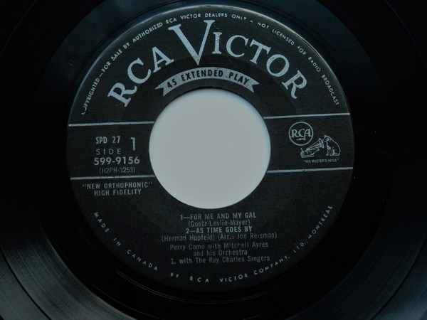 Perry Como - Perry Como | RCA Victor (SPD-27) - 4 Perry Como - Perry Como | RCA Victor (SPD-27) - 4