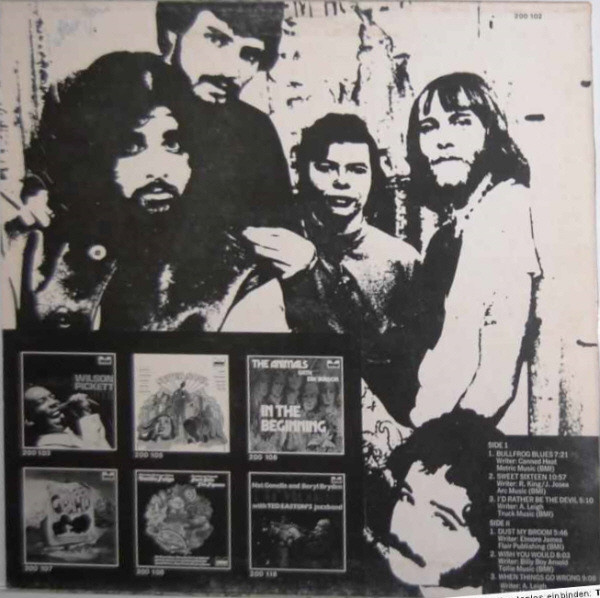 Canned Heat - Live At Topanga Corral | Metronome 2001 (200 102) - 2