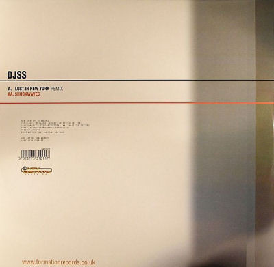 DJ SS - Lost In  New York (Remix) / Shockwaves | New Identity Recordings (NIR12011) - 2