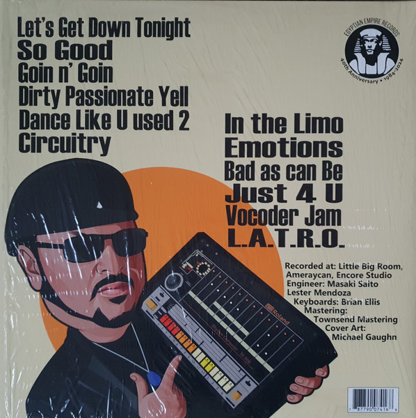 Egyptian Lover - 1987 | Egyptian Empire Records (DMSR8703-1) - 2