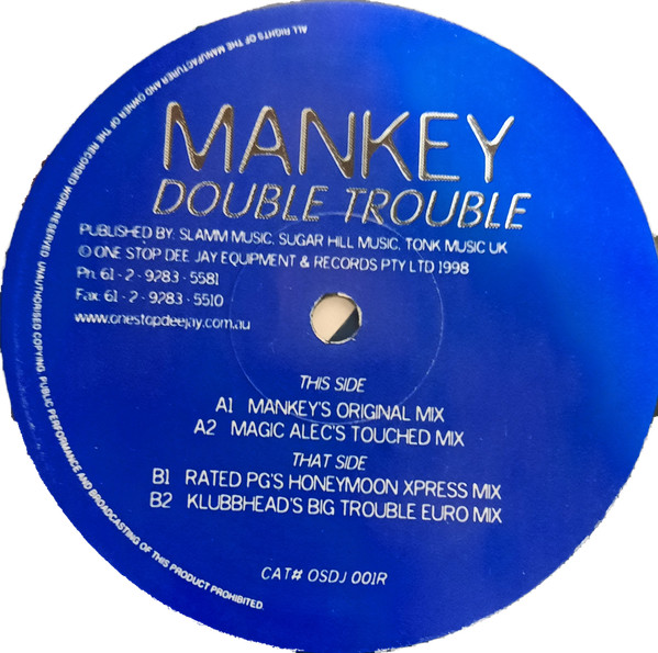 Mankey - Double Trouble | One Stop Dee Jay (OSDJ 001R) - main Mankey - Double Trouble | One Stop Dee Jay (OSDJ 001R) - main