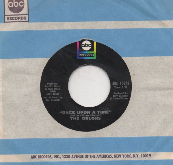 The Orlons - Once Upon A Time / Kissin' Time | ABC Records (ABC-10948)