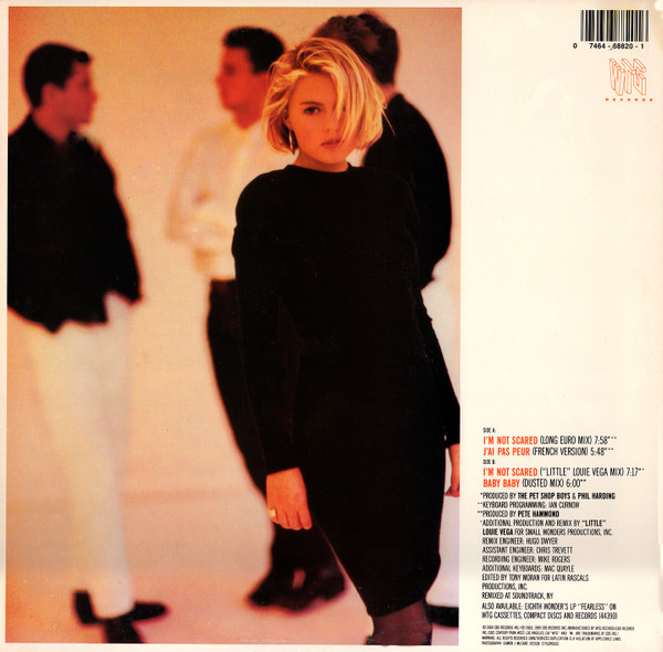 Eighth Wonder Featuring Patsy Kensit - I'm Not Scared | WTG Records (41 68820) - 2