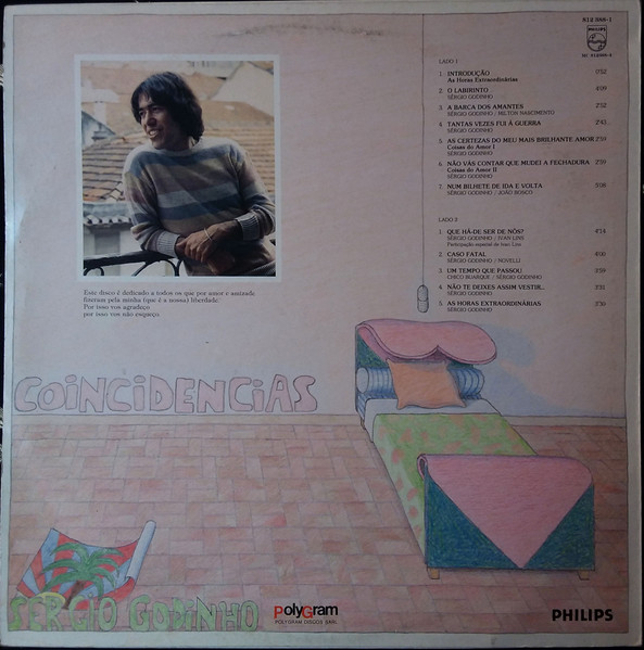 Sérgio Godinho - Coincidências | Philips (812 388-1) - 2 Sérgio Godinho - Coincidências | Philips (812 388-1) - 2