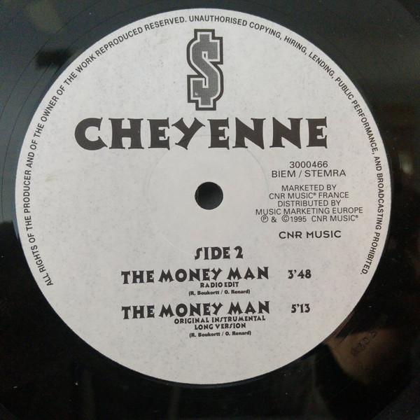 Cheyenne - Money Man | CNR Music France (3000466) - 4
