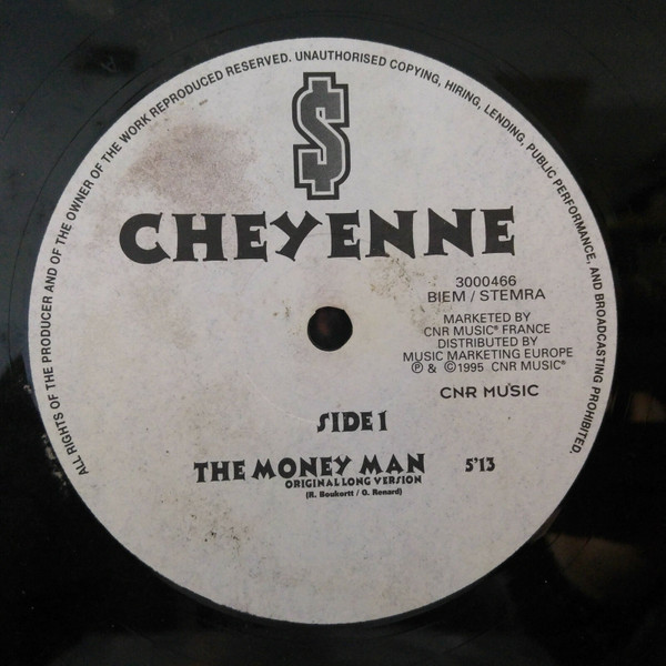 Cheyenne - Money Man | CNR Music France (3000466) - 3