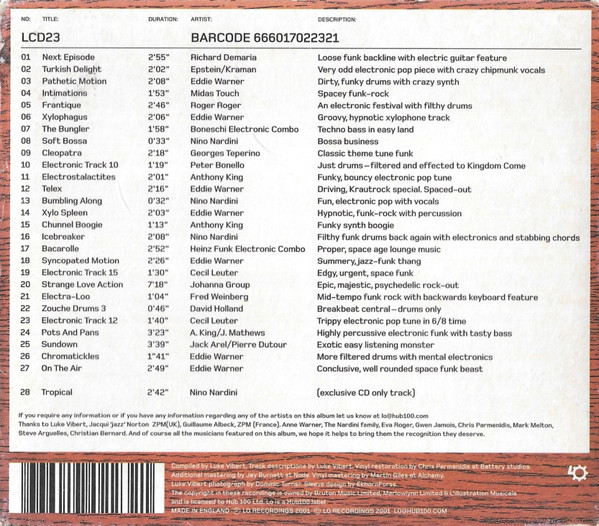Luke Vibert - Nuggets - Luke Vibert's Selection | Lo Recordings (LCD23) - 2
