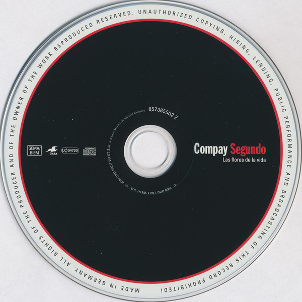 Compay Segundo - Las Flores De La Vida | Gasa (857385502 2) - 3 Compay Segundo - Las Flores De La Vida | Gasa (857385502 2) - 3