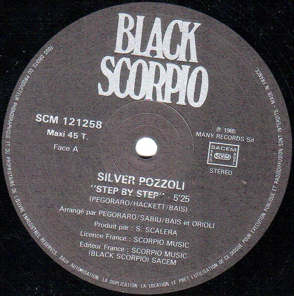 Silvio Pozzoli - Step By Step | Black Scorpio (SCM 12.1258) - 3