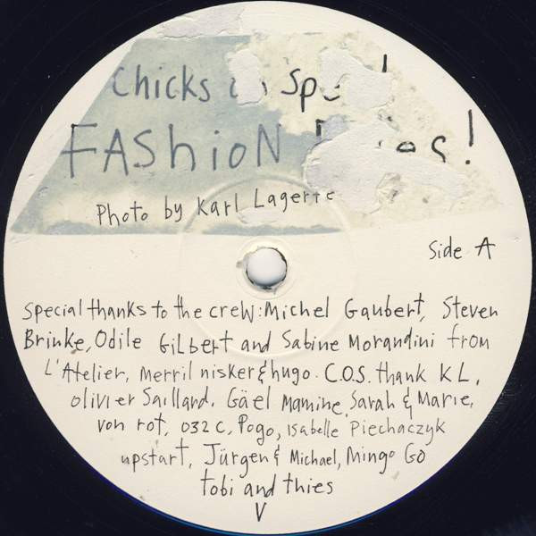 Chicks On Speed - Fashion Rules ! | Chicks On Speed Records (COSR008)