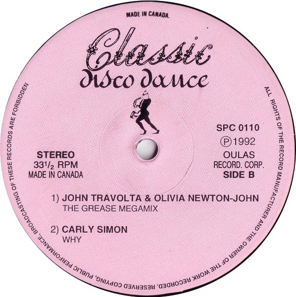 Various - Classic Disco Dance | Classic Disco Dance (SPC 0110) - 2 Various - Classic Disco Dance | Classic Disco Dance (SPC 0110) - 2
