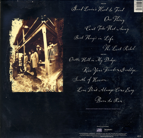 Lynyrd Skynyrd - The Last Rebel | Atlantic (7567-82447-1) - 2