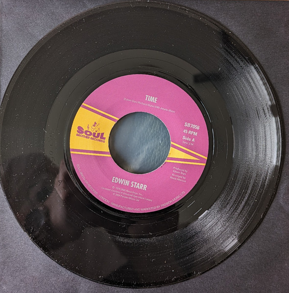 Edwin Starr - Time / Running Back And Forth | Soul Brother Records (SB 7056) - main Edwin Starr - Time / Running Back And Forth | Soul Brother Records (SB 7056) - main