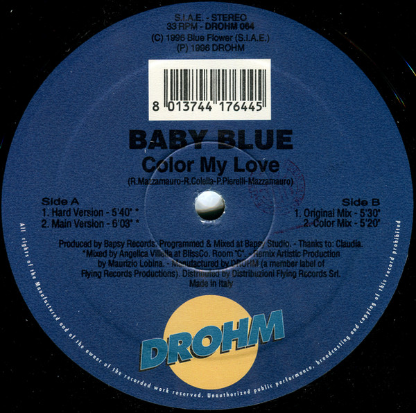 Baby Blue - Color My Love | Drohm (DROHM 064) - 3