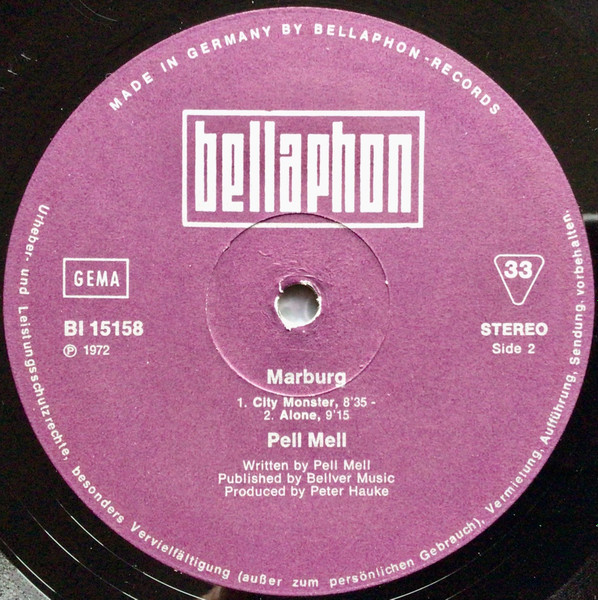 Pell Mell - Marburg | Bellaphon (BI 15158) - 4