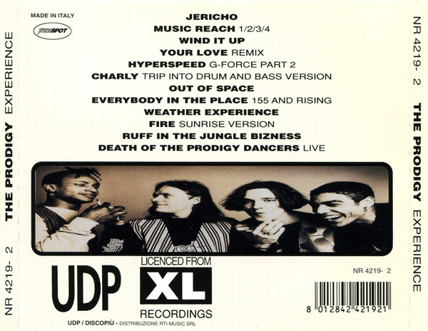 The Prodigy - Experience | UDP (NR 4219-2) - 2 The Prodigy - Experience | UDP (NR 4219-2) - 2