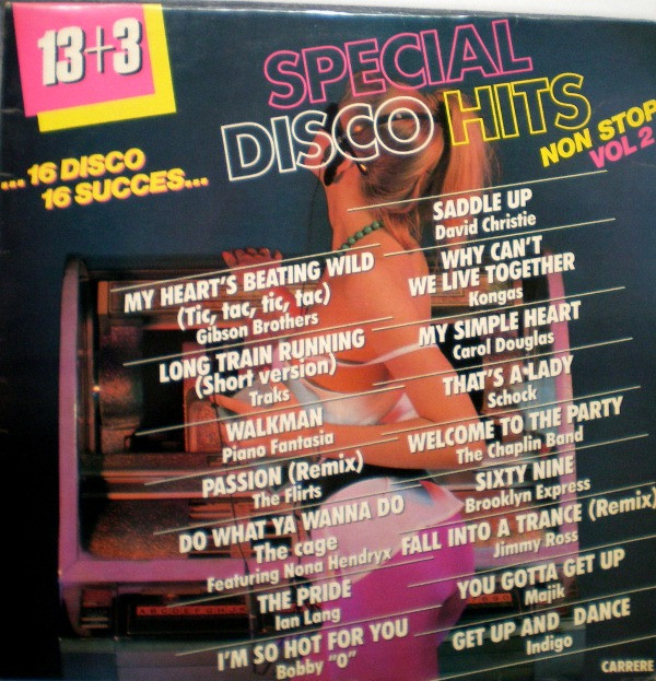 Various - 16 Disco 16 Succès - Spécial Disco Hits Non Stop Vol. 2 | Carrere (63.062)