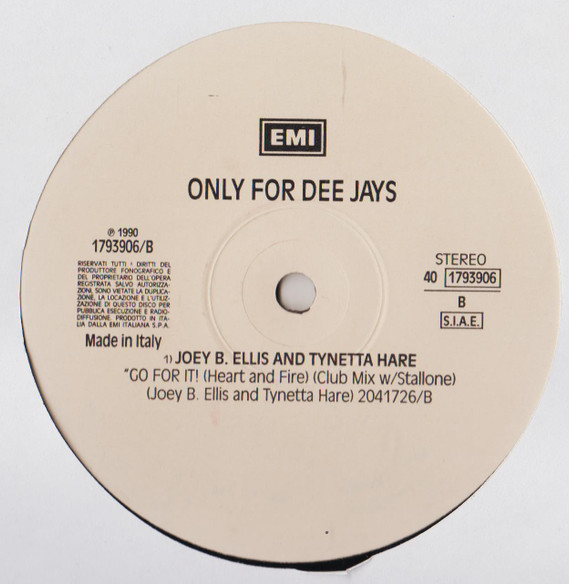 Vanilla Ice / Joey B. Ellis And Tynetta Hare - Ice Ice Baby / Go For It! (Heart And Fire) | EMI (40 1793906) - 2