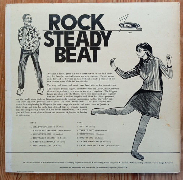 Various - Rock Steady Beat - Jamaica's New Dance Craze | WIRL (1046) - 2