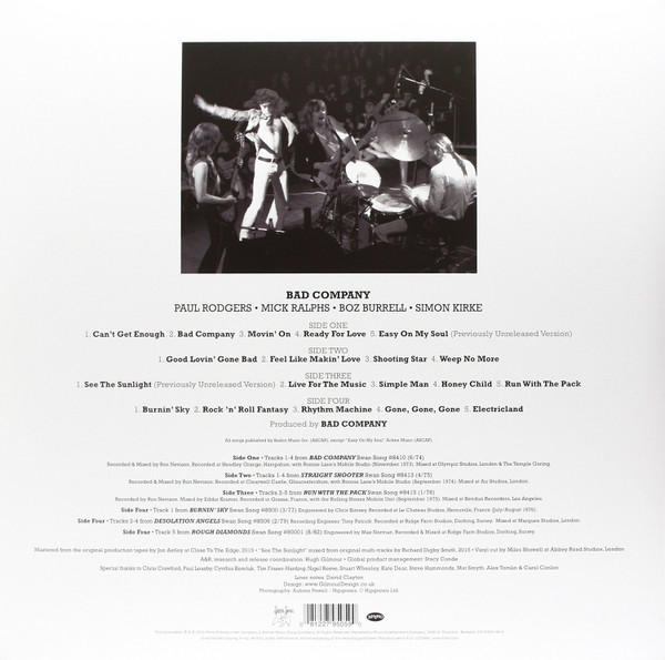 Bad Company - Rock 'n' Roll Fantasy The Very Best Of Bad Company | Swan Song (081227950590) - 2
