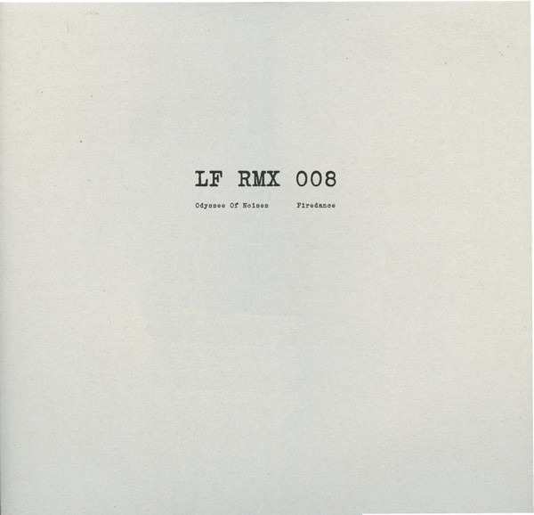 Odyssee Of Noises - LF RMX 008 | LF RMX (LF RMX 008)
