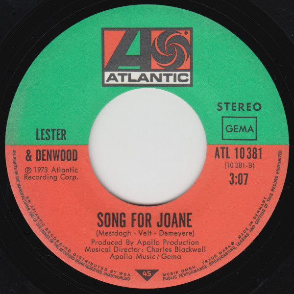 Lester & Denwood - America | Atlantic (ATL 10 381) - 4