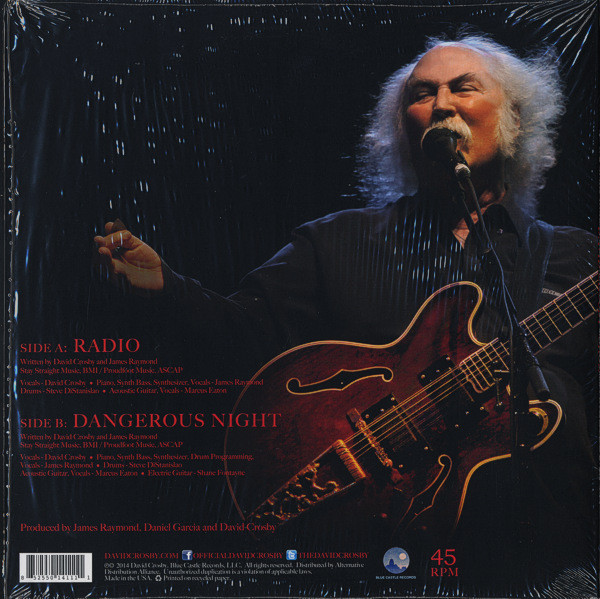 David Crosby - Croz | Blue Castle Records (BCR 4111-1) - 2
