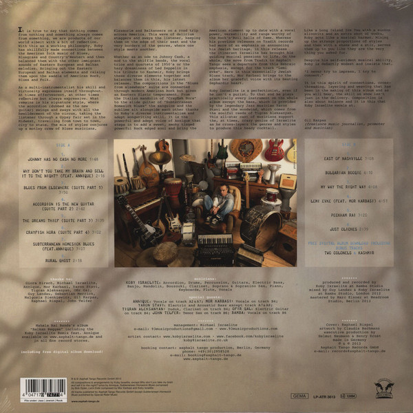 Koby Israelite - Blues From Elsewhere | Asphalt Tango Records (LP-ATR 3613) - 2 Koby Israelite - Blues From Elsewhere | Asphalt Tango Records (LP-ATR 3613) - 2