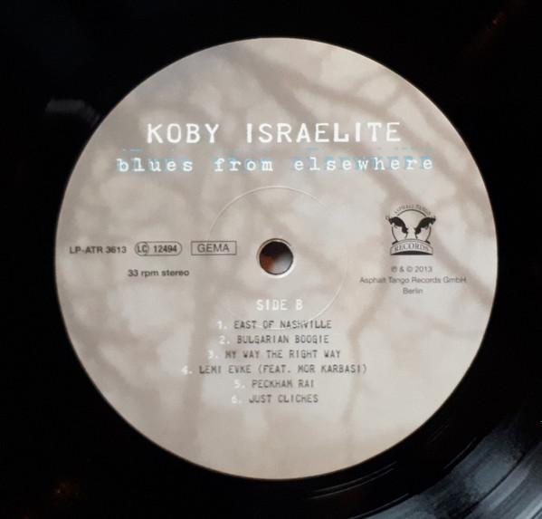 Koby Israelite - Blues From Elsewhere | Asphalt Tango Records (LP-ATR 3613) - 4 Koby Israelite - Blues From Elsewhere | Asphalt Tango Records (LP-ATR 3613) - 4