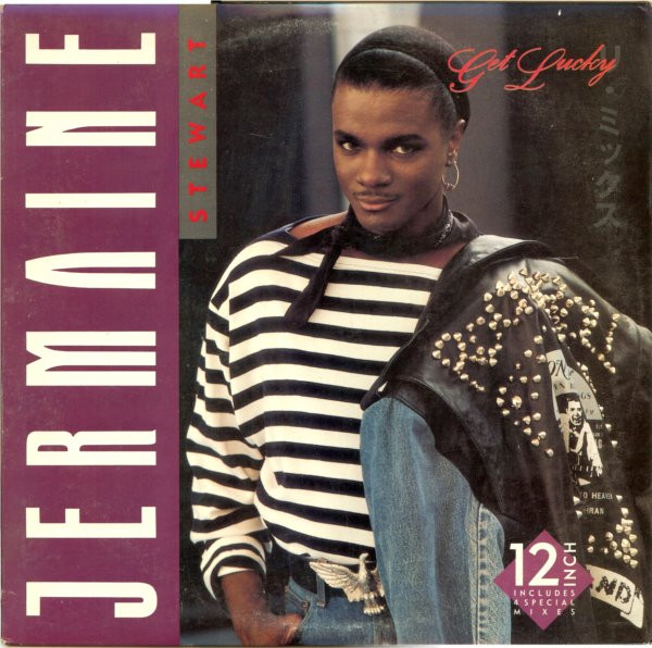 Jermaine Stewart - Get Lucky | Arista (AD1-9715) - main Jermaine Stewart - Get Lucky | Arista (AD1-9715) - main