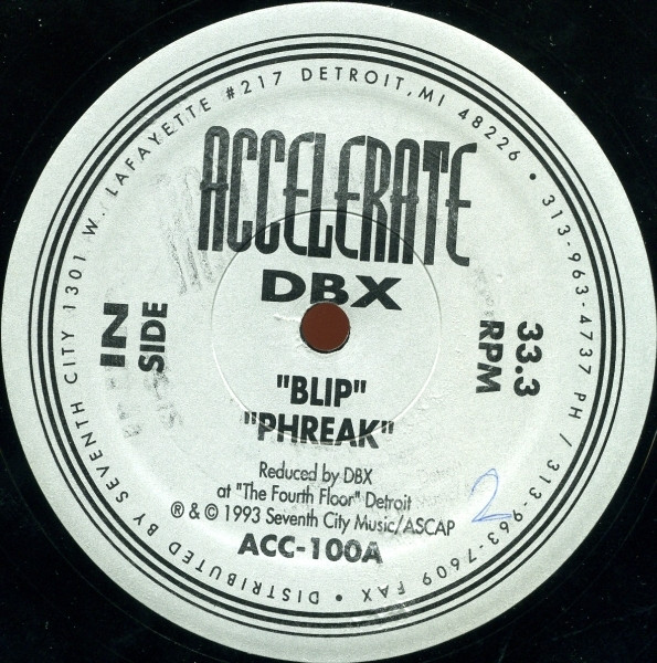 DBX - Ghetto Trax | Accelerate (ACC100) - main