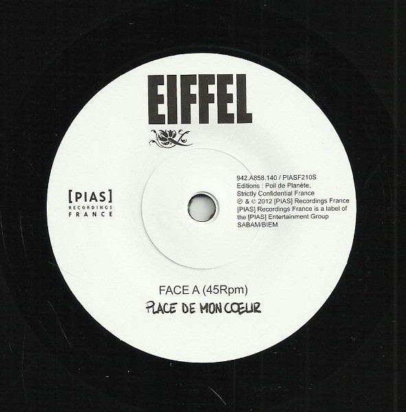 Eiffel - Place De Mon Cœur | [PIAS] Recordings France (PIASF210S) - 3